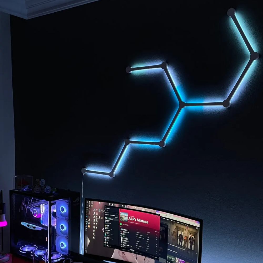 LED-älyvalopaneeli Starter Kit 9 kpl