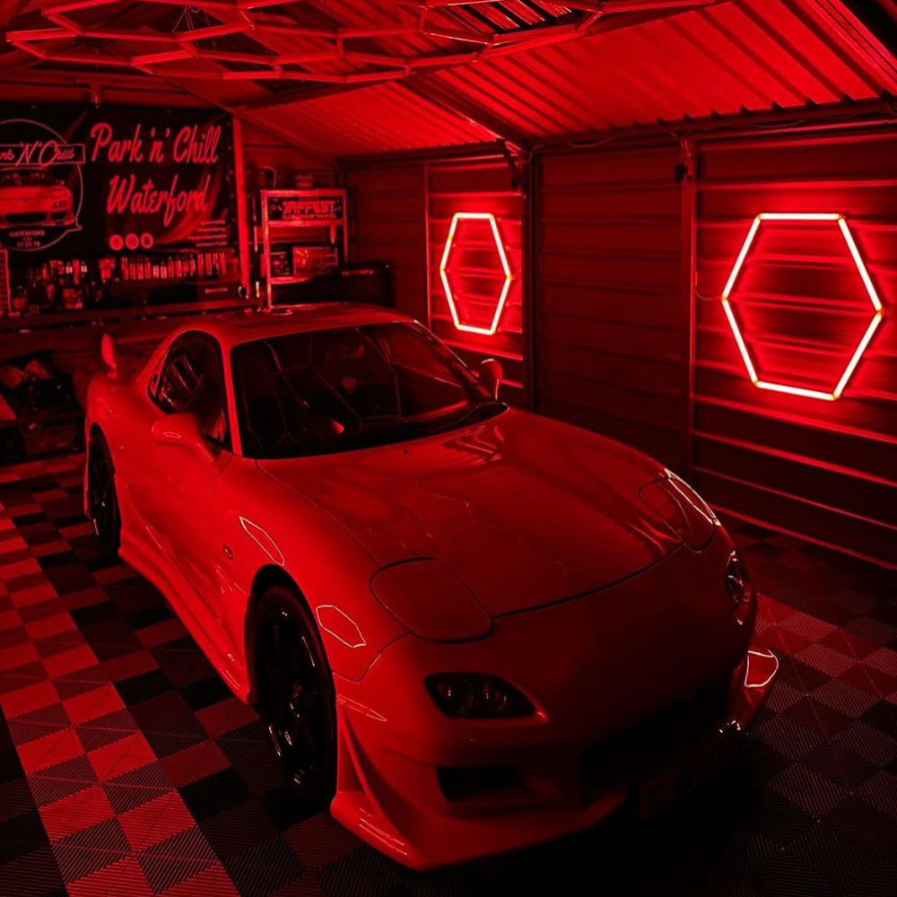 1 RGB Hexagon valaisin