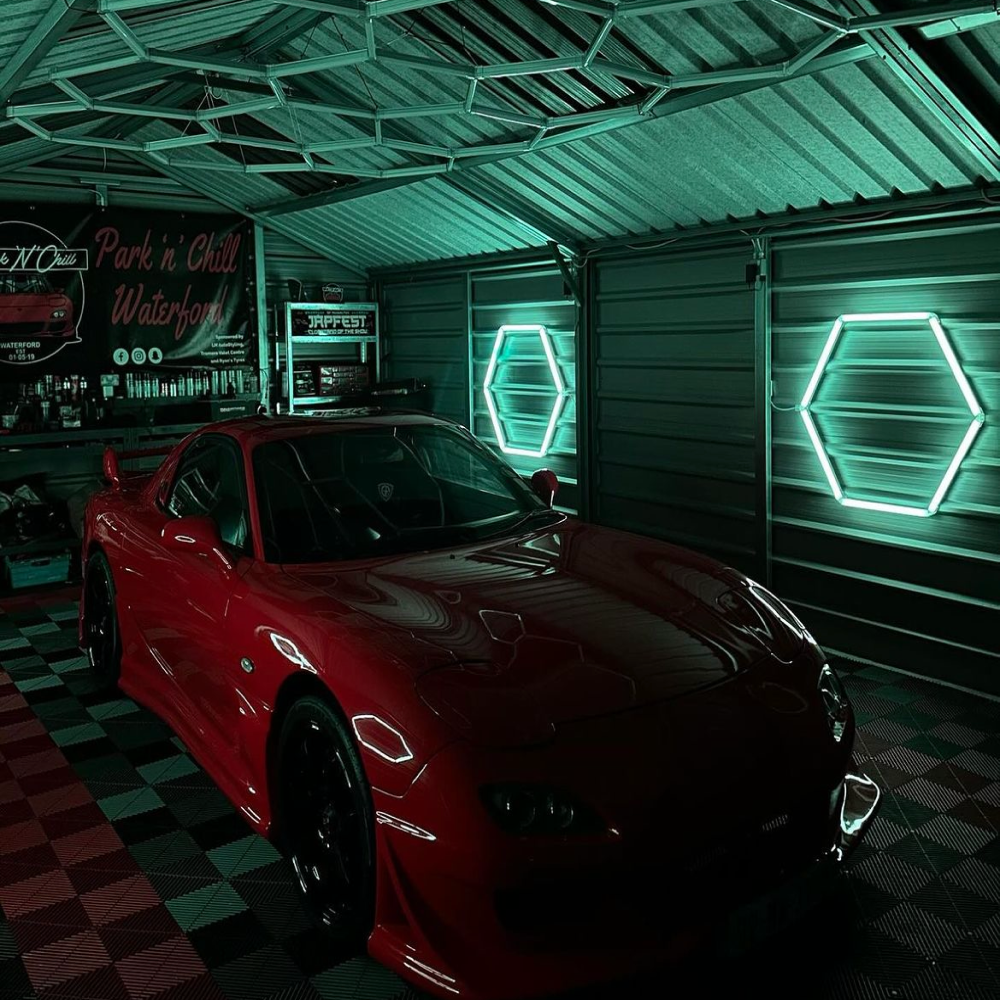 1 RGB Hexagon valaisin