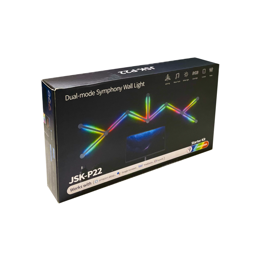 LED-älyvalopaneeli Starter Kit 9 kpl