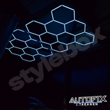 8 RGB Hexagon valaisin