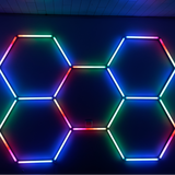 5 RGB Hexagon valaisin