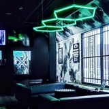 3 RGB Hexagon valaisin